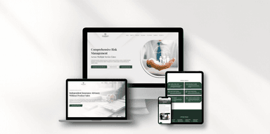 Gethsemane Financial Group — Web Design