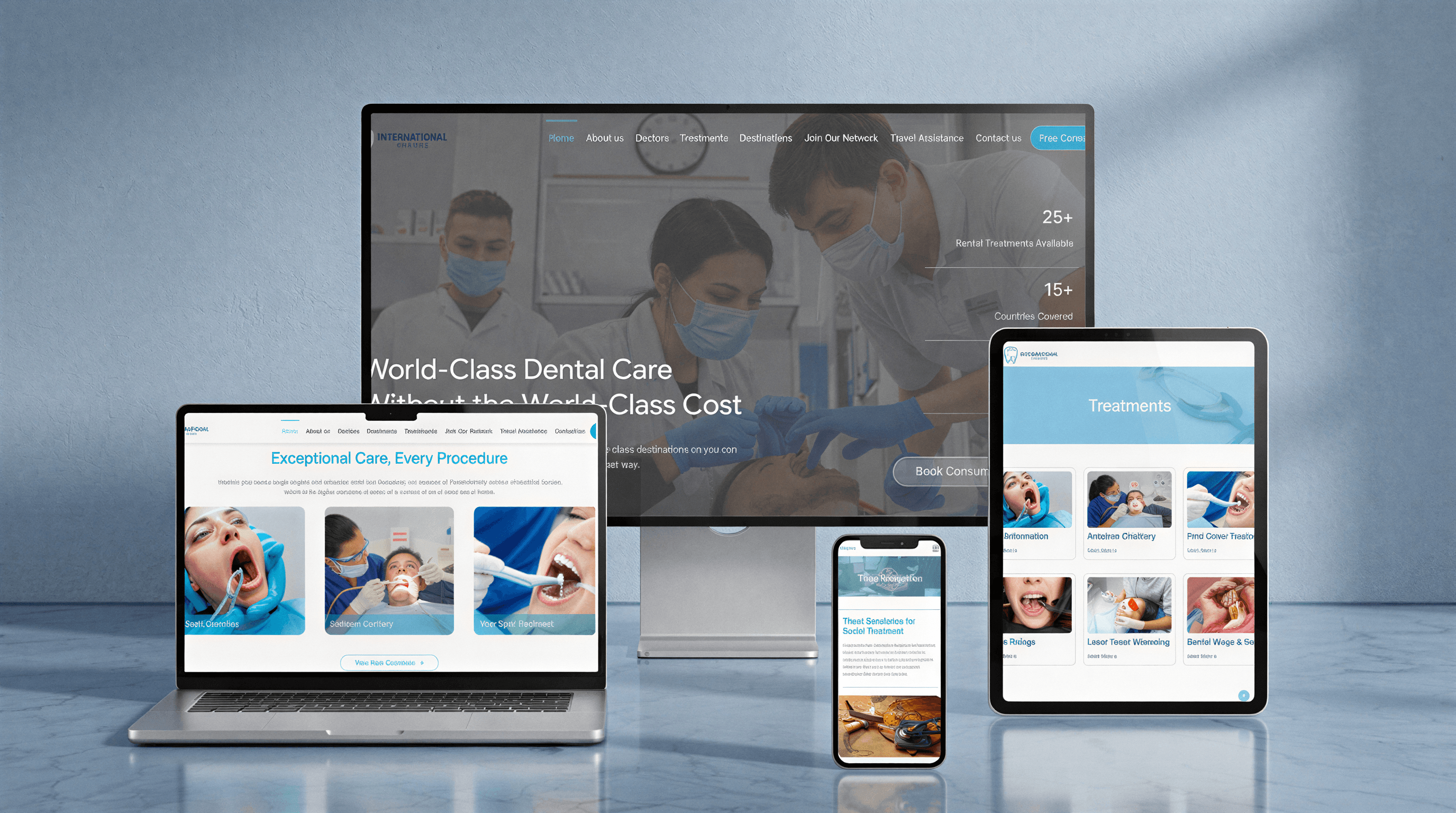 International Smiles — Branding, Web Design